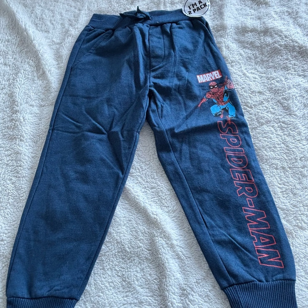 Marvel Spider-Man Kids Blue Joggers